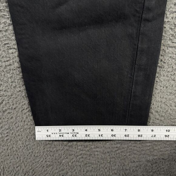 Polo Ralph Lauren Jeans Mens 30x30 Black 867 Classic Fit Denim Pants Preppy - Picture 15 of 16